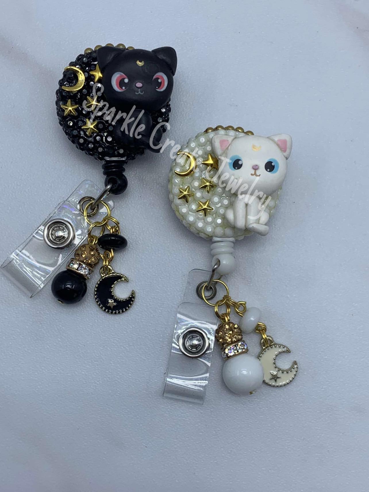 Anime Sailor Cat Clay Badge Reel – Sparkle Create Shop